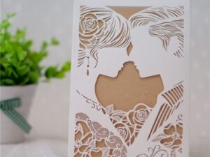 FAIRE-PART COUPLE ROMANTIQUE