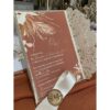 FAIRE-PART MARIAGE TERRACOTTA – Image 3