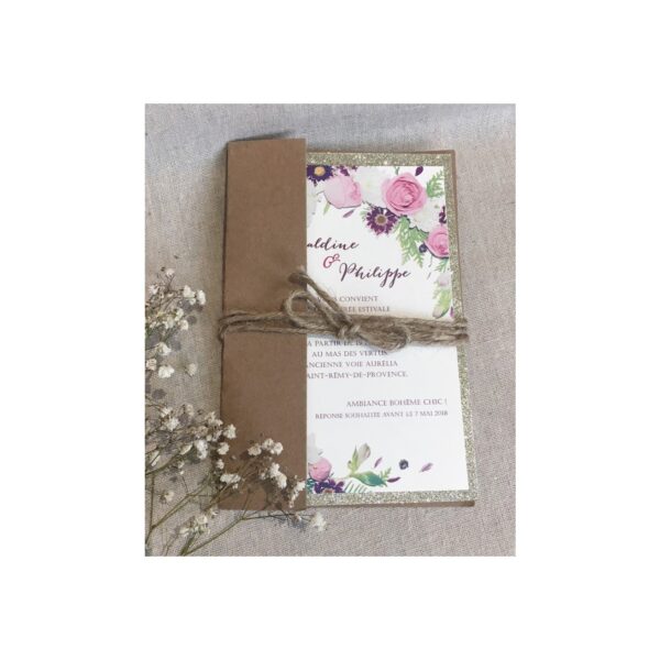 LE CHAMPÊTRE FLEURI PAILLETÉ