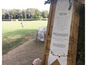 MENU AFFICHE