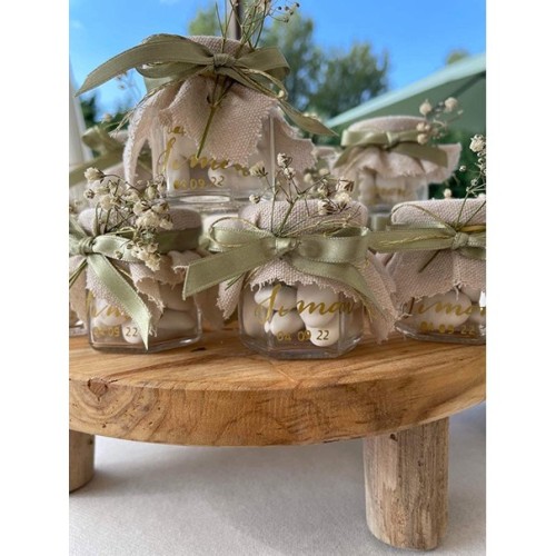 POT À CONFITURE AVEC GYPSOPHILE – Image 2